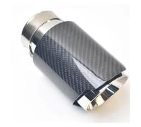 Exhaust Pipe 1 Piece Car Accessories Stainless Steel Muffler Glossy Tip Slash Cut End Pipe Bevel Edge Universal Tail Throat(73-101)