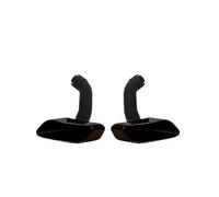 Exhaust Pipe 1Set Muffler Exhaust Pipe Tail Throat With Decorative Frame Tip For BMW For X6 E71 Tail Pipe(Black)