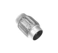 exhaust pipe 51mm 58mm 65mm 76mm Stainless Steel Car Universal Muffler Exhaust Flexible Pipe Tubing Exhaust Joint(51x48x100mm)