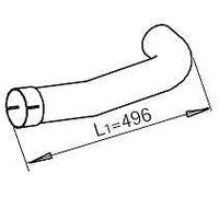 Exhaust Pipe 81.15204.0568