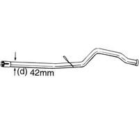 REPAIR PIPE CATALYTIC CONVERTER FITS: PEUGEOT 206 HATCHBACK 1.1 I/1.4 I/1.1 I