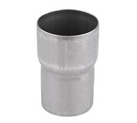 Exhaust Pipe Adapter, 51mm to 60mm Motorcycle Exhaust Reducer, Stainless Steel Silver Universal Exhaust Tube Connector for Motors,Exhaust system modification
