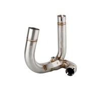 Exhaust Pipe Adapter Compatible With Ducati For Hypermotard 1100 2007-2009 For Hypermotard 1100 For EVO 2010-2012 Motorcycle Exhaust Muffler Link Pipe Slip-on