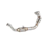 Exhaust Pipe Adapter Compatible With For MT09 For FZ09 2021 2022 2023 For Escape Motorcycle Exhaust Muffler Header Link Pipe 51mm Slip-on