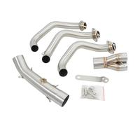 Exhaust Pipe Adapter Compatible With For XSR900 2016-2021 For Tracer 900 GT 2015-2020 Motorcycle Modified Exhaust Front Link Pipe For Espace Moto