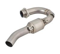 Exhaust Pipe Adapter Compatible With For YZ450F For WR450F 2007-2015 Motorcycle For Escape Exhaust For Titanium Alloy Front Link Pipe For Connect Muffler