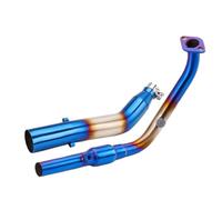 Exhaust Pipe Adapter Compatible With For YZF-R15 For R125 For MT-15 Motorcycle Exhaust Pipe Full System Whole Vehicle Full End Link Pipe