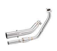 Exhaust Pipe Adapter Compatible With For YZF-R15 For R125 For MT-15 Motorcycle Exhaust Pipe Full System Whole Vehicle Full End Link Pipe