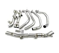 Exhaust Pipe Adapter Compatible With Suzuki For Hayabusa For Gsxr1300 2021-2024 Motorcycle Accessories Exhaust Escape Slip-on System Front Middle Link Pipe