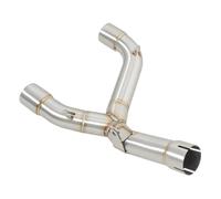 Exhaust Pipe Adapter For CRF450R For CRF450X 2015 2016 Motorcycle GP 51mm Exhaust Esacape Moto Middle Link Pipe Under For Seat Dual Muffler