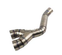 Exhaust Pipe Adapter For S1000RR 2010 2012 2013 2014 Motorcycle Exhaust Pipe Adapter Slip On Exhaust Cat Cut Catalyst Middle Link Pipe 60mm Tube Down Pipe