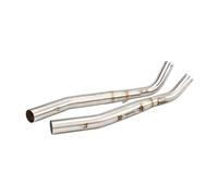 Exhaust Pipe Adapter For XL1000V For Varadero 1999-2014 For Escape Slip-on Motorcycle Exhaust Muffler Mid Link Pipe 51MM Motorcycle Exhaust Vent Link Pipe