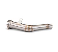Exhaust Pipe Adapter for Zx10r 2021 2022 2023 Motorcycle for Escape Moto Exhaust Middle Link Pipe Adapter Connector Modified Mid Motorcycle Exhaust Adapter Connector