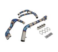 Exhaust Pipe Adapter For ZX4R For ZX4RR 2023 Motorcycle Exhaust Full System For Titanium Alloy Front Link Pipe For Connect Muffler Motorcycle Exhaust Pipe