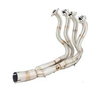 Exhaust Pipe Adapter For ZX6R 636 2009-2022 Full System Motorcycle Exhaust For Escape Moto Modify For Connect Front Mid Link Pipe Motorcycle Exhaust Adapter