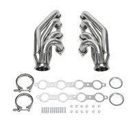 Exhaust Pipe auto For LSX, For LS1, For LS2, For LS3, For LS6 Forward Facing Up 1 3/4" Primaries LS Turbo Exhaust Headers Exhaust Pipe Steel Car