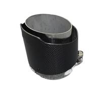 Exhaust Pipe Car exhaust system muffler carbon fiber matte tail throat 304 stainless steel exhaust pipe Tail Pipe(57mm-89mm)