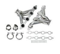 Exhaust Pipe Car For LS Universal Hugger For LS1 For LS2 For LS3 LS6 4.8L 5.3L .7L Exhaust Headers Swap Conversion Exhaust Flex Pipe