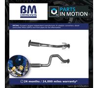 BM Catalysts BM50149 Exhaust System Pipe With Fitting Kit Fits VW Bora Golf