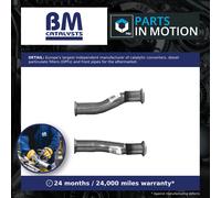 Exhaust Pipe + Fitting Kit Centre BM50222K BM Catalysts 1717QW Quality New
