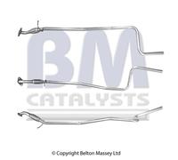 Exhaust Pipe Centre BM50243 BM Catalysts 1221694 1557456