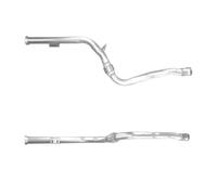 BM CATALYSTS Pipe Centre Fits Mercedes-Benz C-Class CLS E-Class + Fitting Kit
