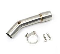 Exhaust Pipe Compatible With For YZF FZ1 FZ1N FZ1000 2006-2015 Motorcycle Racing Exhaust Modified Middle Link Pipe Motorcycle Exhaust Vent Link Pipe