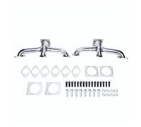 Exhaust Pipe Exhaust Headers For For Flathead V8 Car Pickup Truck Shorty Headers 1932-1950 1951 1952 1953 Tail Throat
