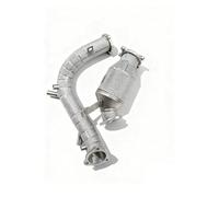 Exhaust Pipe For A4 A5 A6 A7 Q5 2.0T B9 B9.5 Exhaust Pipe SUS304 Downpipe Front Car Accessories Tail Throat(100cell)