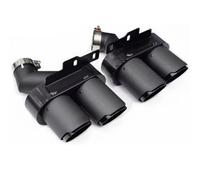 Exhaust Pipe For A6 A7 C8 2019-2024 model year, exhaust pipe upgrade, S6 S7 quad tailpipe, stainless steel tip nozzle Tail Pipe(G)