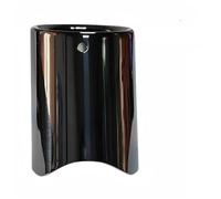 Exhaust Pipe For BMW 5 Series F10 F11 E60 E61 E39 528i 530i 535i 535d Exhaust Muffler Tip Tips Nozzle Tail Throat Decoration Exhaust Tips Muffler(Black 1PCS)