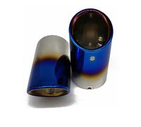 Exhaust Pipe For BMW E90 E92 325i 2006-2010 For 328i 2007-2010 Car Exhaust Pipe Muffler Tip Cover Exhaust Tips Muffler(2pcs Blue)