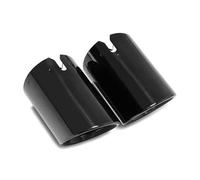 Exhaust Pipe For BMW For 3 Series G20 G21 320D 330i 320i 2023 2024 3 Series Muffler Tip Tailpipe Replacement Exhaust System Nozzle Exhaust Cover Car Exhaust Pipe(L R Black)