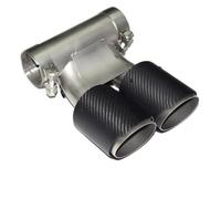 Exhaust Pipe For Cayman For Boxster muffler 718 exhaust pipe upgrade carbon fiber tailpipe tip nozzle Tail Pipe(F)