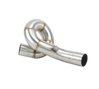 Exhaust Pipe For Kawasaki ZX6R ZX636 2004-2008 2009-2015 51mm Motorcycle Exhaust Muffler Middle Link Pipe Slip-on(2009-2017)