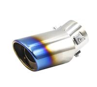 Exhaust Pipe For Lexus CT IS LX GS LF-SA UX RC ES RX NX LS LF-1 LC ES330 IS350 GS430 Car Tail Muffler Exhaust Tip Pipe Silver Exhaust Tips Muffler(D)