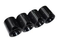 Exhaust Pipe For M2 F87 M3 F80 M4 F82 F83 For Mperformance Car Muffler Tail Pipe Upgrade 4 PCS Carbon Fiber Tail Pipe(Orange)