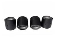 Exhaust Pipe For M2 F87 M3 F80 M4 F82 F83 For Mperformance Car Muffler Tail Pipe Upgrade 4 PCS Carbon Fiber Tail Pipe(Dark Grey)