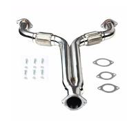 Exhaust Pipe For Nissan 350Z G35 2004-2005 201 Stainless Exhaust Manifold Header Downpipe Midpipe Y Pipe Tail Throat