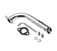 Exhaust Pipe for Predator 212cc 196cc GX160 GX200, for Baja Warrior MB165 MB200, and for Coleman CT200U BT200X CT200U for Motovox MBX20 Go Kart Mini Bike Harbor Freight Powerhorse 208