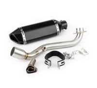 Exhaust Pipe For Suzuki Burgman 400 2006-2016 Skywave 400 AN400 Escape Slip-on Motorcycle Exhaust Muffler With Header Link Pipe Muffler Exhaust(Color 4)