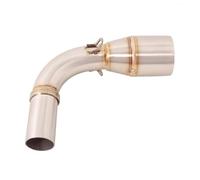 Exhaust Pipe For SUZUKI DR160 HJ150-10D 2021 2022 Stainless Steel Motorcycle Middle Connect Pipe Mid Link Slip On