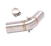 Exhaust Pipe For SUZUKI DR250 DR300 HJ300 For DR 250 For HJ 300 Slip On Motorcycle Exhaust Middle Link Pipe 51MM Muffler