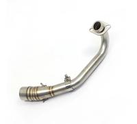 Exhaust Pipe For XMAX250 For XMAX300 For X-MAX 250 300 Motorcycle Exhaust Front Escape Intermediate Connecting Pipe 51MM Exhaust Pipe Silencer