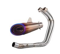 Exhaust Pipe For Ya&ma&ha For Mt07 Fz07 Xsr700 2014-2024 Motorcycle Full Exhaust System Front Link Pipe(Red)