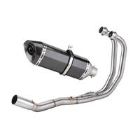 Exhaust Pipe For Ya&ma&ha For R25 R3 MT03 2015-2024 Motorcycle 470MM Long Escape Muffler With Front Header Pipe(Black-B)