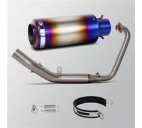 Exhaust Pipe For Zontes For ZT155 Z1 Z2 U1 G1 BK 2021-2024 Muffler | Motorcycle Exhausts Pipe Kit Motorbike Manifold Muffler(Type-E)