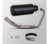 Exhaust Pipe For Zontes For ZT155 Z1 Z2 U1 G1 BK 2021-2024 Muffler | Motorcycle Exhausts Pipe Kit Motorbike Manifold Muffler(Type-B)
