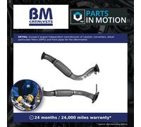 Exhaust Pipe Front BM50350 BM Catalysts 286103E270 Genuine Quality Guaranteed