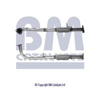 BM Catalysts Exhaust Pipe OD fits Honda